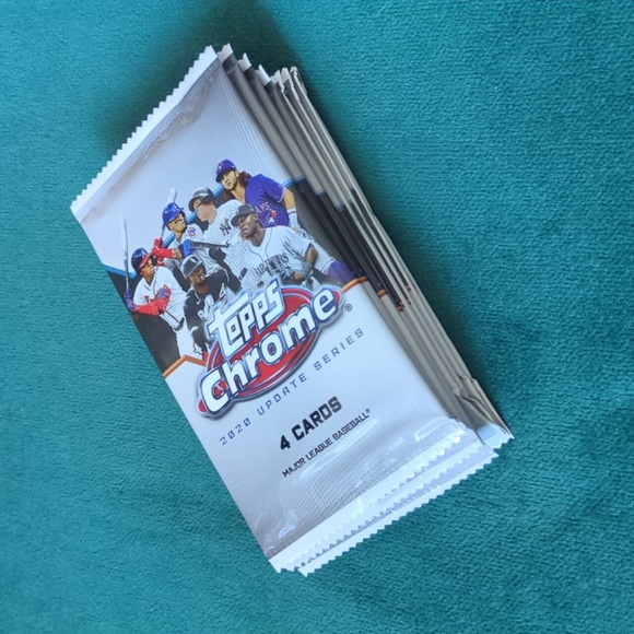 Topps Chrome 4 Card SEALED Packs Lot (8 packs) - Picture 1 of 3